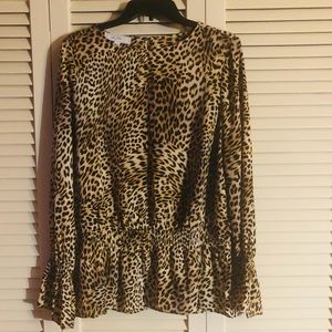 SALE‼️ Leopard Print Blouse